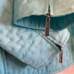 Talbots size 16 Aqua quilted jacket.  EXCELLENT condition